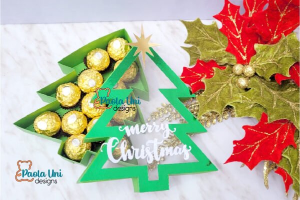 Caja Árbol Navideño SVG-Studio-PDF - Imagen 4