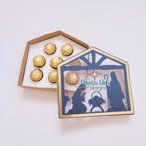 Caja Nacimiento archivo para cortar y armar