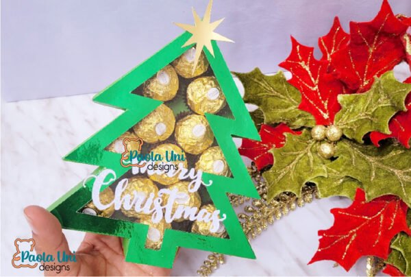 Caja Árbol Navideño SVG-Studio-PDF - Imagen 3