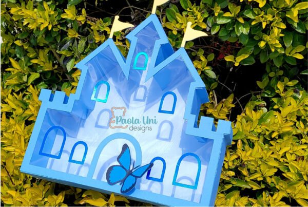 Caja Castillo 3D