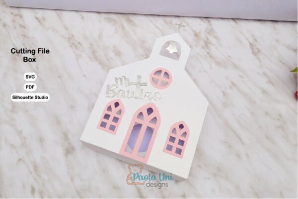 Caja en forma de Iglesia - Imagen 3