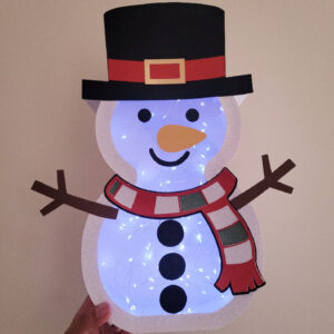 Muñeco de nieve 3D