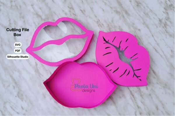 Caja en forma de labios - Imagen 2