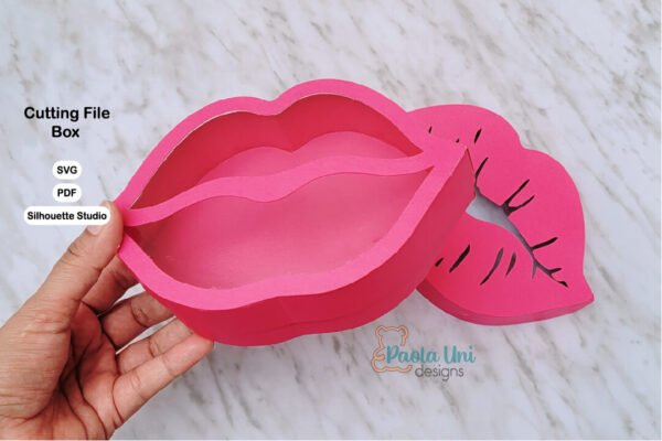Caja en forma de labios - Imagen 3