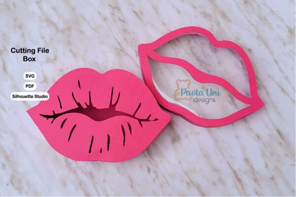 Caja en forma de labios - Imagen 4