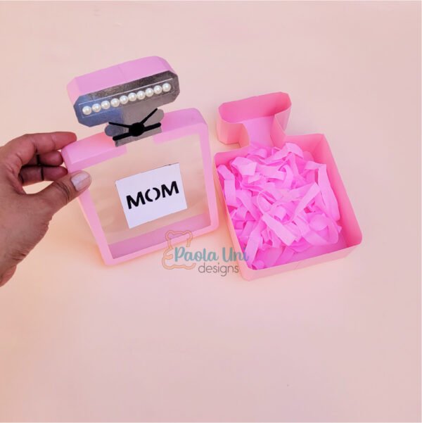Caja en forma de perfume - Imagen 2