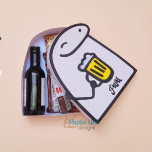 Caja Flork Papá SVG Cricut, – silhouette Studio Cameo-PDF Tijeras