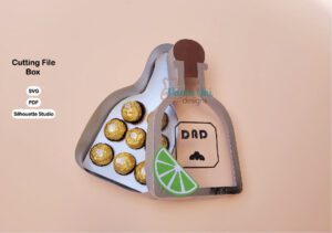 Caja Botella de Tequila