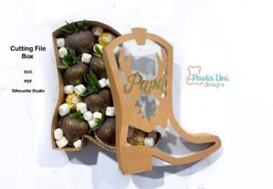 Caja Bota de vaquero