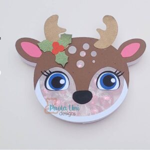 Digital Caja Reno de Navidad