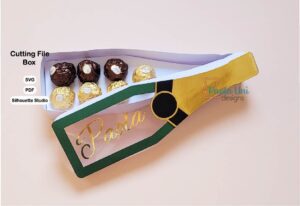 Caja Botella de Vino Navidad, año nuevo, boda, cumpleaños