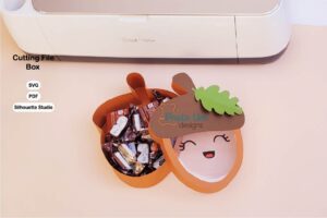 Caja Nuez accion de gracias