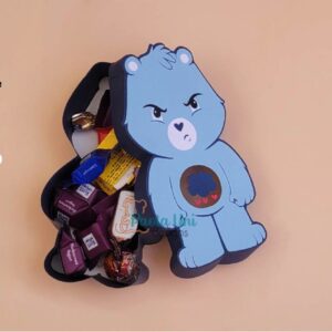 Digital Caja Osos azul y rosado