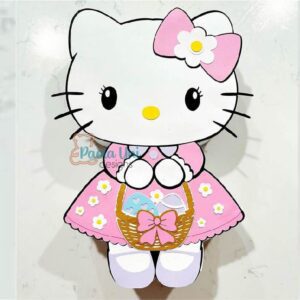 Digital Caja Kitty pascua con soporte para chocolates