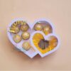 Digital Caja Corazón con soporte para chocolates