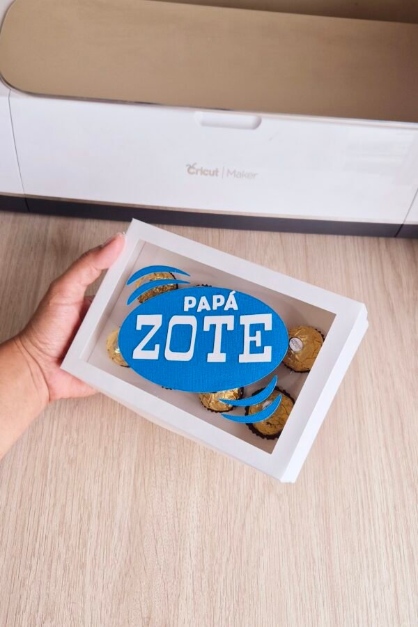 Archivo digital para recortar y armar caja para el dia del padre - Imagen 3