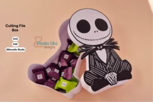 Archivo digital para recortar y armar caja en forma de Jack