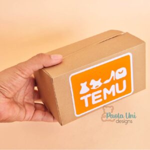 Archivo digital para recortar y armar caja con soporte de chocolates, personaliza a tu gusto