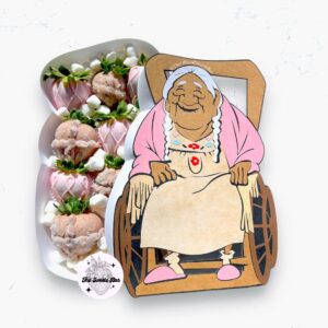 Archivo Digital para recortar y armar caja en forma de abuelita Coco