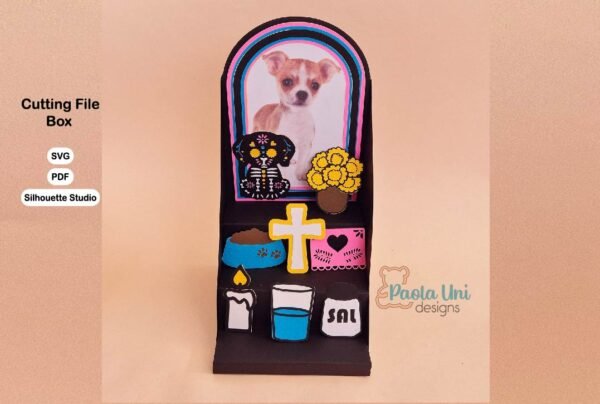 Archivo para recortar y armar altar  12 in alto - Imagen 3