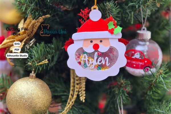 Archivo para recortar y armar decoraciones navideñas - Imagen 2