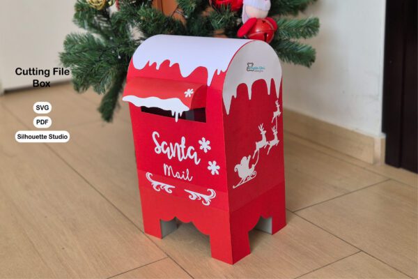 File to cut out and assemble mailbox / Archivo para recortar y armar buzón