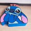 Archivo para recortar con cricut, tijera, cameo u otros plotter y armar caja en forma de stitch San Valentin