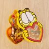 Archivo para recortar y armar caja en forma de gato garfield