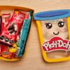 Archivo para cortar y armar caja en forma de Play Doh