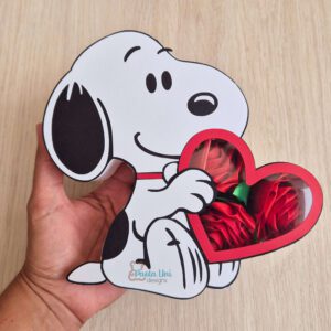 Prices en dolares. Archivo para recortar y armar caja en forma de perro cricut svg, pdf, studio instrucciones en ingles y español