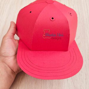 Price en dólares, archivo para recortar y armar caja en forma de gorra con soporte de chocolates SVG, studio Pdf