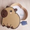 Archivo digital para recortar y armar caja en forma de Capybara gratis por tiempo limitado