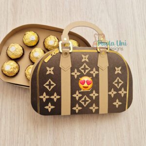 Archivo ó molde digital para recortar y armar caja en forma de cartera svg- studio-pdf