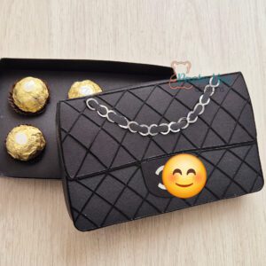 Archivo ó molde digital para recortar y armar caja en forma de cartera SVG-STUDIO-PDF