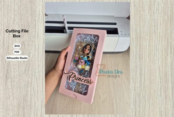 Archivo para recortar y armar caja para espejo - Imagen 2