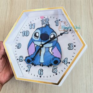 Archivo para recortar y armar reloj stitch, svg, studio, pdf Gratis por tiempo limitado