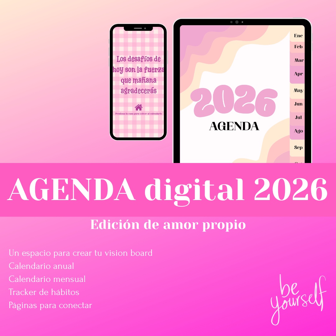 Agenda Digital 2026 edición AMOR PROPIO - Imagen 2
