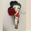 Archivo para recortar y armar caja en forma de Betty Boop