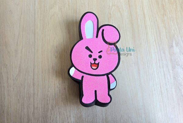 Archivo para recortar y armar caja en forma de cooky bts